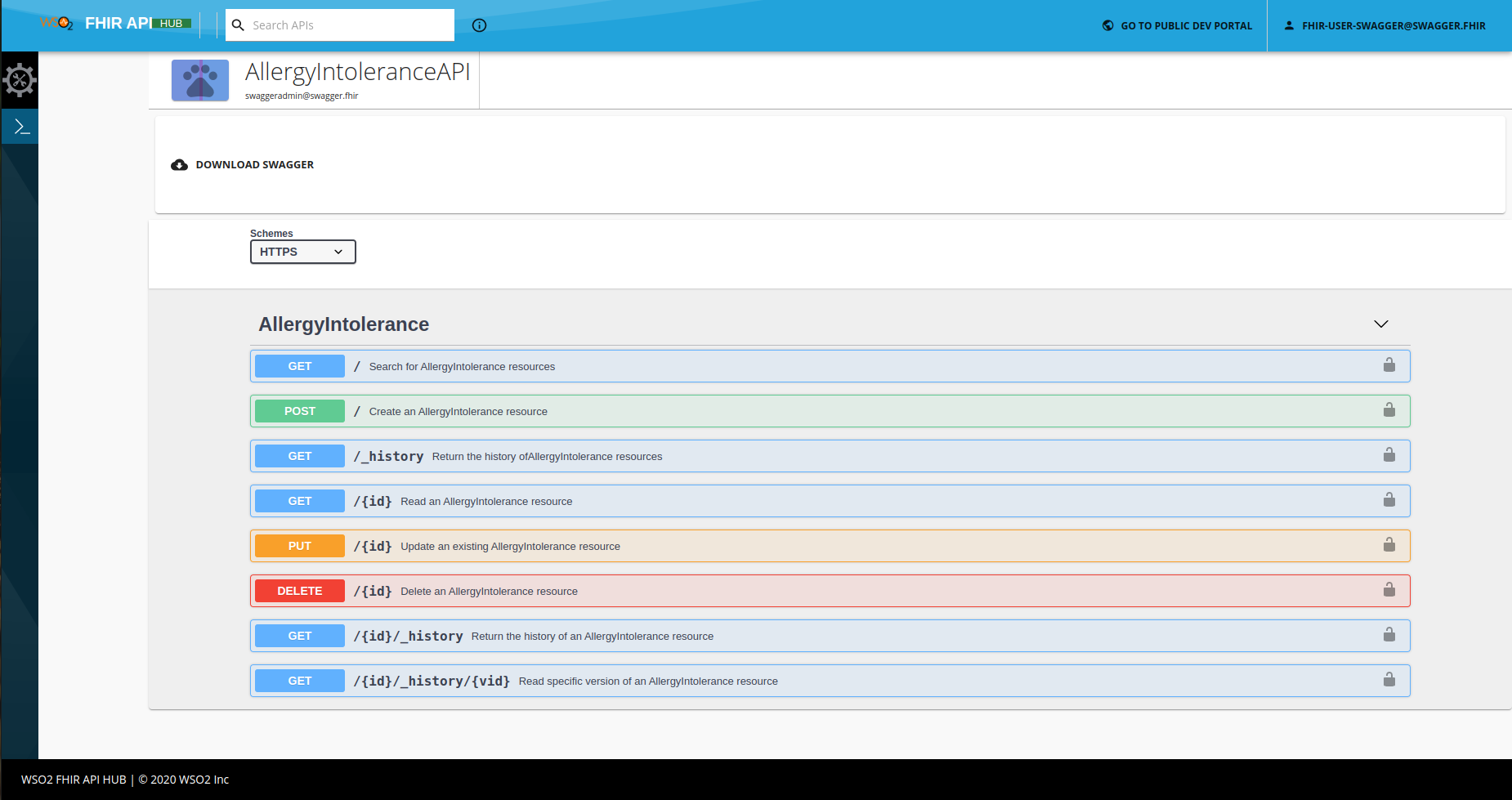 WSO2 Publisher Portal