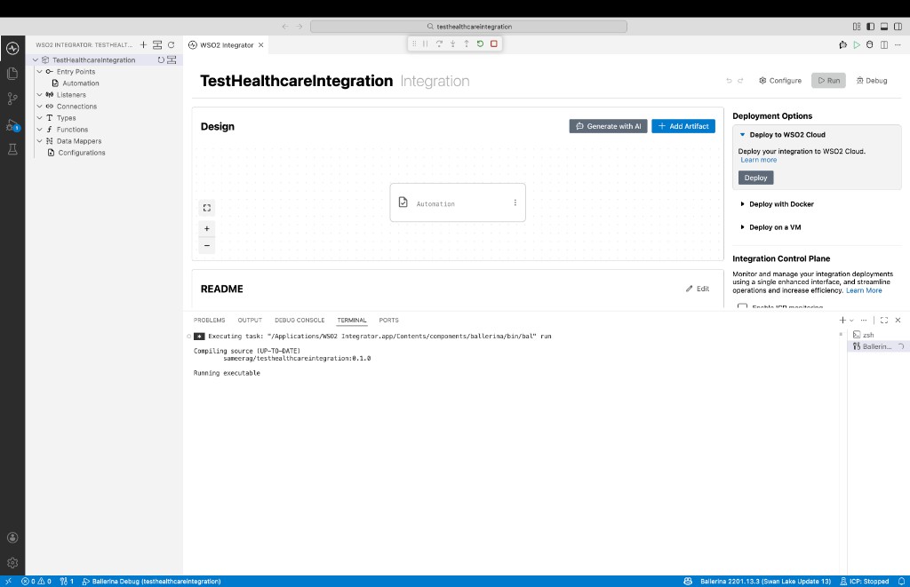 Run integration